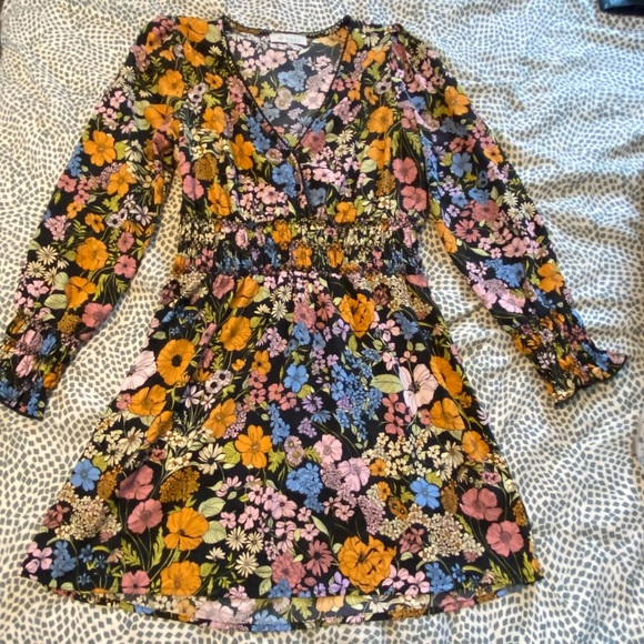 Anthropologie | WAYF | LS Floral Boho Dress - Picture 1 of 5